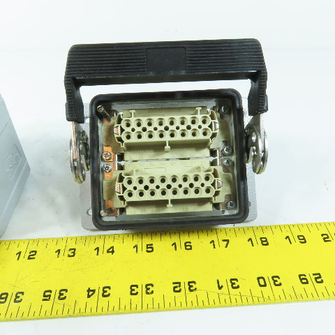 ILME 48-Pin Heavy Duty Industrial Connector Hood & Base Housing 16A 400V