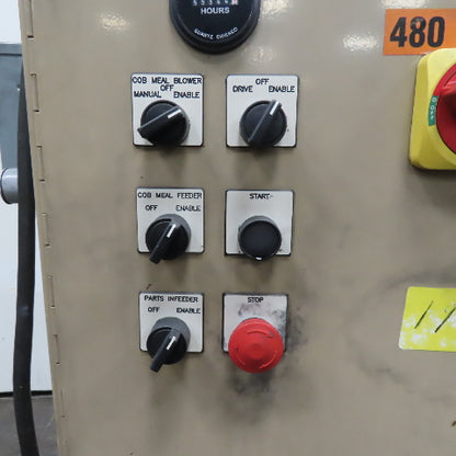 Roto-Finish Bulk Dry Material Dust Collector Dryer Vibratory Feeder 230-460V 3Ph