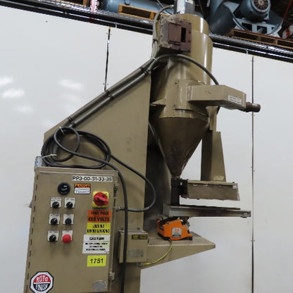 Roto-Finish Bulk Dry Material Dust Collector Dryer Vibratory Feeder 230-460V 3Ph