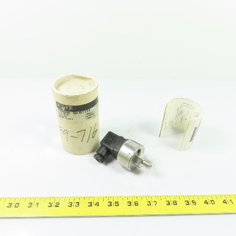 NOSHOK 600.30.1.2.2.8 Pressure Transmitter 0-30 PSI 0-5V Output 10-30VDC Input