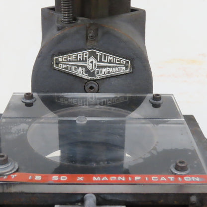 Scherr Tumico Optical Comparator 115V 14-1/2" View Tested 1Ph