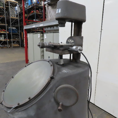 Scherr Tumico Optical Comparator 115V 14-1/2" View Tested 1Ph