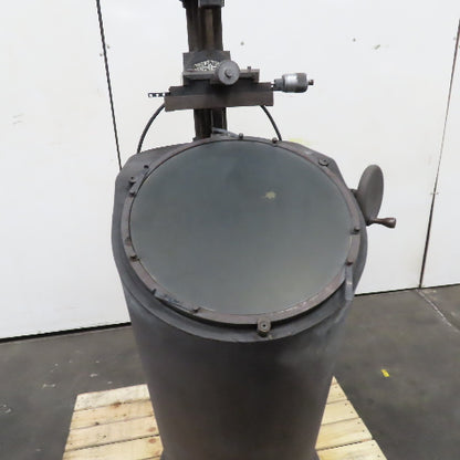 Scherr Tumico Optical Comparator 115V 14-1/2" View Tested 1Ph