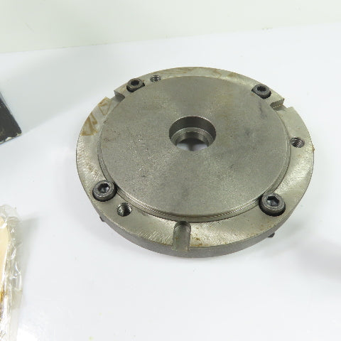 Bison 8293 7-872-306 6-1/4" Flat Back Adapter Base Plate For Plain Back Chucks