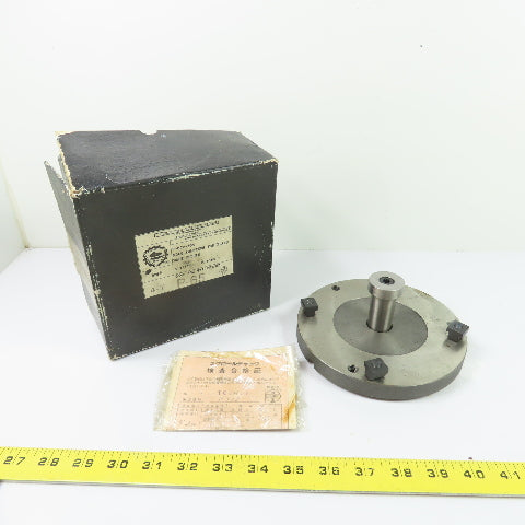 Bison 8293 7-872-306 6-1/4" Flat Back Adapter Base Plate For Plain Back Chucks