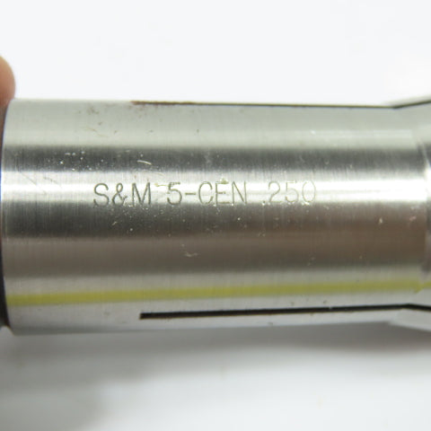 S&M 5-CEN .250 5C Collet .250" Size
