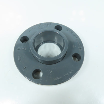 Spears SY203 2" PVC I Sch 80 Pipe Flange 150 PSI 25 FT-LBS Bolt Torque NSF-61