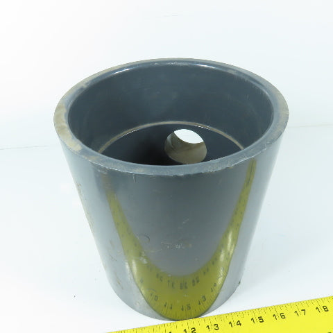Spears 801-528 6" x 2" Schedule 80 PVC Reducing Tee Fitting