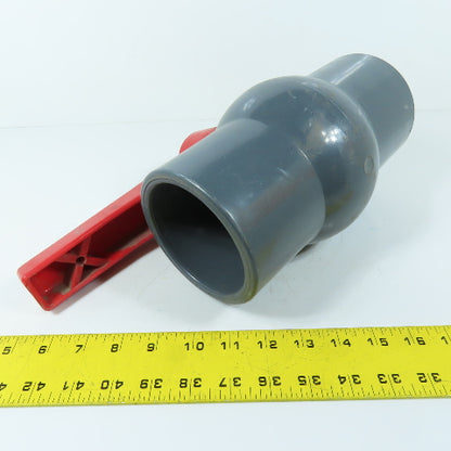 3" DN80 UPVC Ball Valve Socket Weld