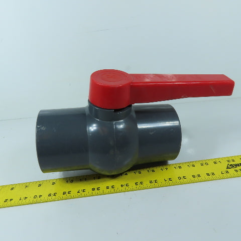 3" DN80 UPVC Ball Valve Socket Weld