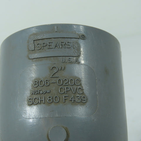 Spears 806-020C 2" CPVC Schedule 80 90 Degree Elbow Fitting