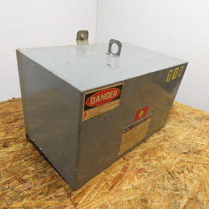 Square D 9T75F 9 KVA 3Ph Transformer 480V Pri 240V Sec Class AA Tested