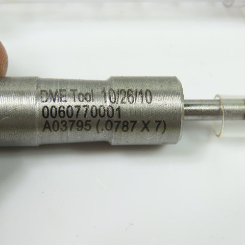 Drill Masters Eldorado Tool GDSC30368 A03795 .0787" x 7" Deep Hole Gun Drill Bit