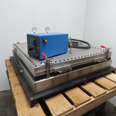 Wenesco HP7776B 240V 1Ph 46A Vacuum Heat Press Table CAL 9500 Temp Controller