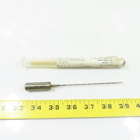 TBT 5803769 Solid Carbide Single Flute Gun Drill 0.0630" x 6.0"