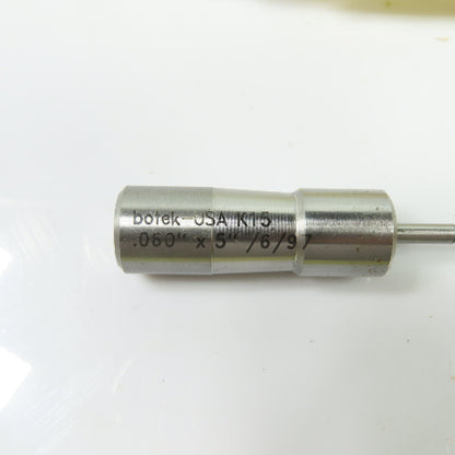 Botek K15 .0625" x 5.0" Deep Hole Gun Drill