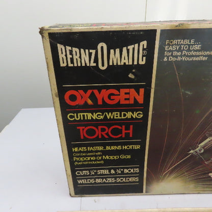 BernzOmatic 10350 Oxygen Cutting/Welding Torch Kit W/ Accessories