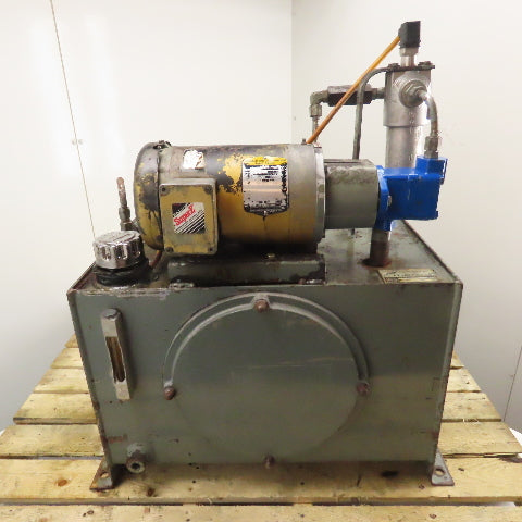 Eaton Vickers 382067-1 V10 1S3S 1A20 25 Gallon Hydraulic Power 3Ph 230/460V