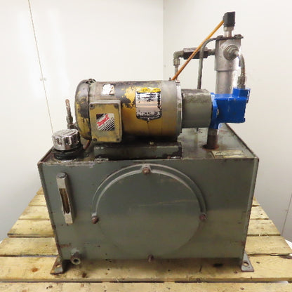 Eaton Vickers 382067-1 V10 1S3S 1A20 25 Gallon Hydraulic Power 3Ph 230/460V