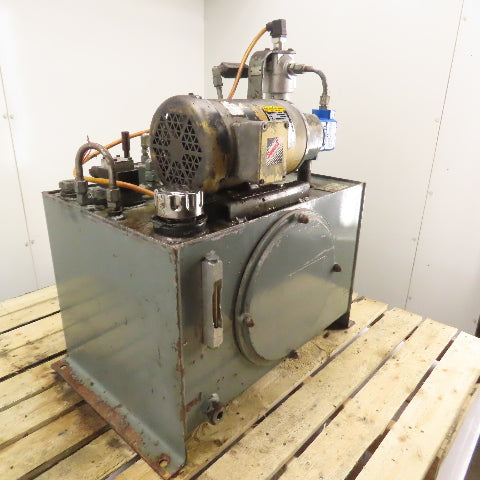 Eaton Vickers 382067-1 V10 1S3S 1A20 25 Gallon Hydraulic Power 3Ph 230/460V