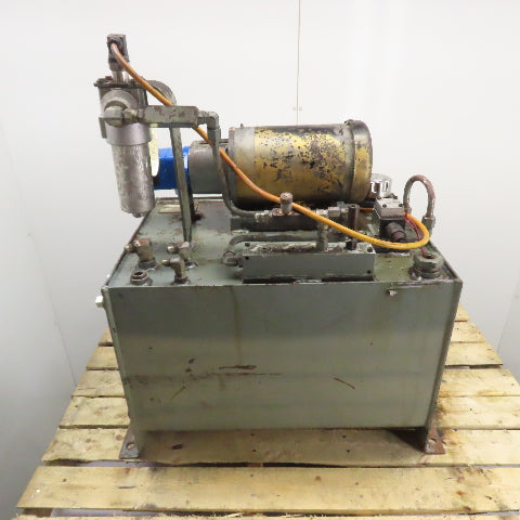 Eaton Vickers 382067-1 V10 1S3S 1A20 25 Gallon Hydraulic Power 3Ph 230/460V