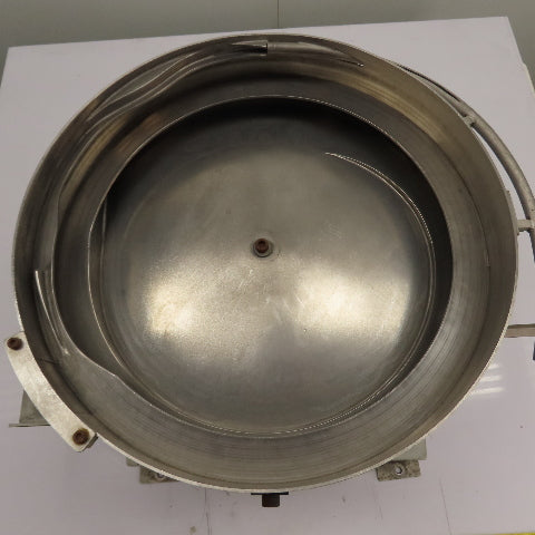 Vibratory Parts Feeder 18" ID x 4" Deep Bowl 1Ph 115V