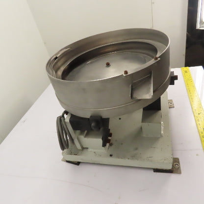 Vibratory Parts Feeder 18" ID x 4" Deep Bowl 1Ph 115V