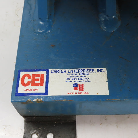 Carter Vibratory Parts Feeder 18"ID x 6" Deep Bowl 1Ph 115V W/ Bryant Controller
