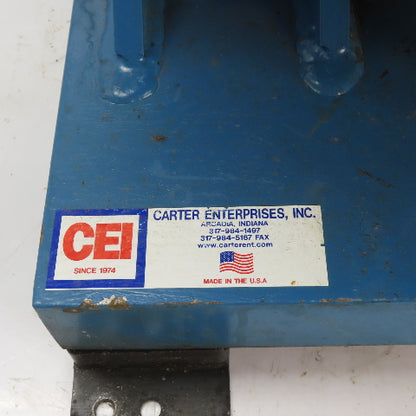 Carter Vibratory Parts Feeder 18"ID x 6" Deep Bowl 1Ph 115V W/ Bryant Controller