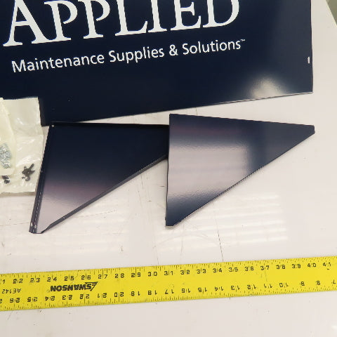 Applied Maintenance Supplies B01057 Steel Blue #80 Bin Topper W/ Sides 33-3/4"