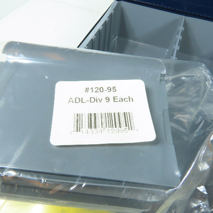 Applied Maintenance B01023 ADL W/C Steel Blue #80 Storage Drawer Bin
