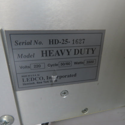 Ledco HEAVY DUTY 25" Thermal Roll Laminator 220V 3500W TESTED