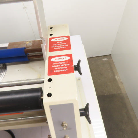 Ledco HEAVY DUTY 25" Thermal Roll Laminator 220V 3500W TESTED