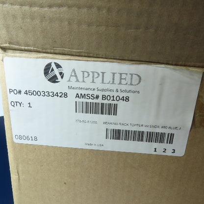Applied Maintenance B01048 Bearing Rack Topper With Ends And Hardware