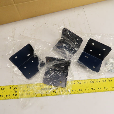 Applied Maintenance N/A 12" BBC 72/56/42 Flush Leg #80 Blue Storage Bin Riser