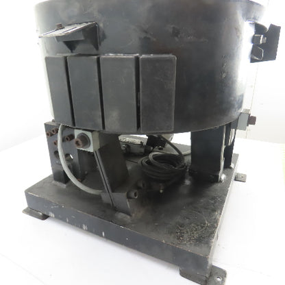 AFM Vibratory Parts Feeder 18" ID x 7" Deep Bowl 1Ph 115V W/ Moorfeed Controller