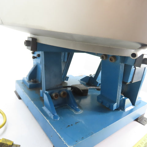 CEI Vibratory Parts Feeder 18" ID x 6" Deep Bowl 1Ph 115V W/ Moorfeed Controller