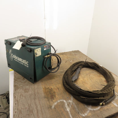 MK Cobramatic 150-005 GMAW Wire Feeder Push-Pull w/ Cobra Gun Whip 115VAC 1Ph