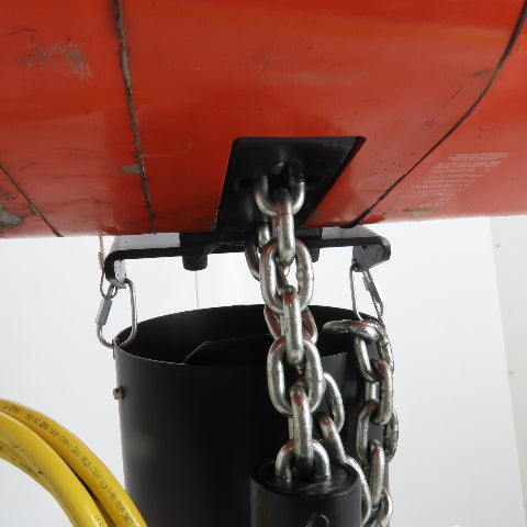 CM Lodestar Model RRS 2Ton 4000LB Electric Chain Hoist 20'Lift 16FPM 230/460 3Ph