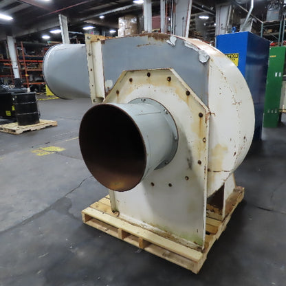 Cincinnati Fan RBE-17 30Hp 1770RPM Radial Blade Exhauster Fan Blower