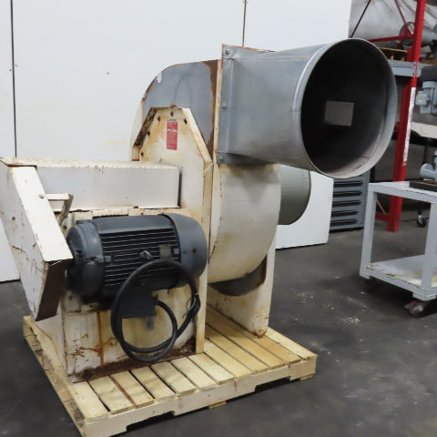 Cincinnati Fan RBE-17 30Hp 1770RPM Radial Blade Exhauster Fan Blower