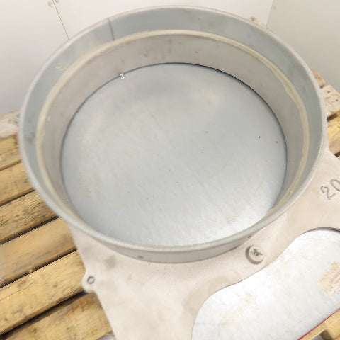 P3-305-INV 2-8010002282 20" Galvanized Blast Gate Manual