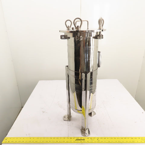 Pentair ES12NA415 Stainless Steel Bag Filter Housing Vessel 150 PSI 2" NPT