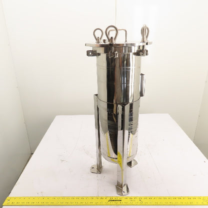 Pentair ES12NA415 Stainless Steel Bag Filter Housing Vessel 150 PSI 2" NPT