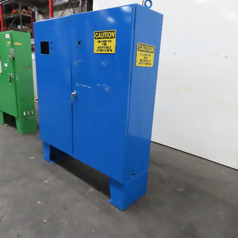 Hoffman A606016LPG 60" x 60" x 16" Free Standing Type 12 Electrical Enclosure