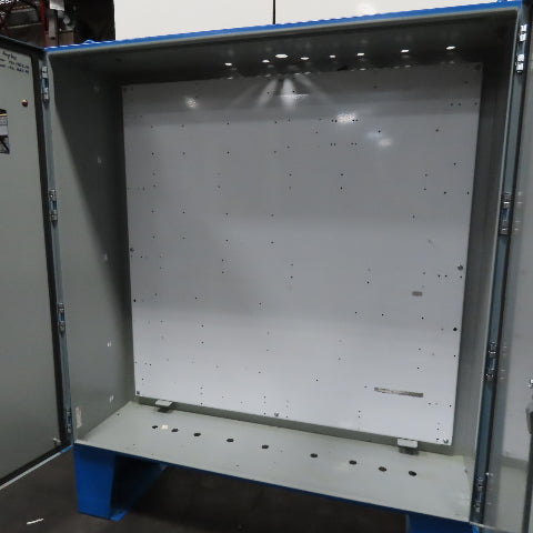 Hoffman A606016LPG 60" x 60" x 16" Free Standing Type 12 Electrical Enclosure