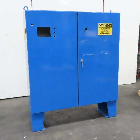 Hoffman A606016LPG 60" x 60" x 16" Free Standing Type 12 Electrical Enclosure