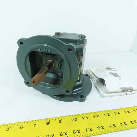 Grove Gear CMQ213-2 30:1 Ratio Right Angle Worm Gear Speed Reducer 56C Frame