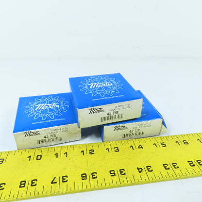 Martin 4J 7/8 Quadra-Flex Coupling Flange 7/8" Bore Lot Of 3