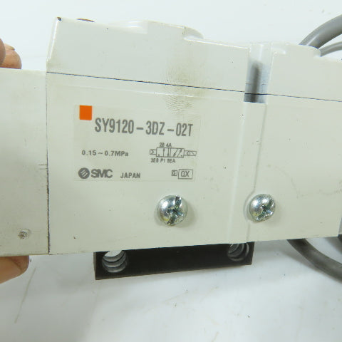 SMC SY9120-3DZ-02T 5-Port Body Ported Solenoid Valve 110VAC